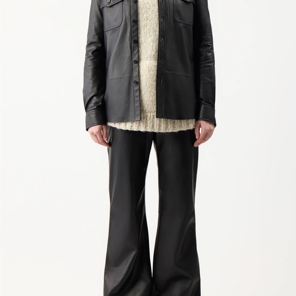 GABRIELA HEARST - BLACK LEATHER JACKET NWT - Picture 5 of 17